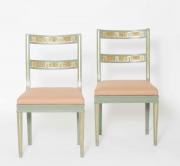 Carl Malmsten, pair of unique chairs ca 1930's, Nordiska Kompaniet